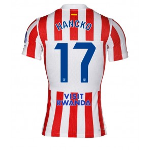 Atletico Madrid David Hancko #17 Domácí Dres 2025-26 Krátký Rukáv